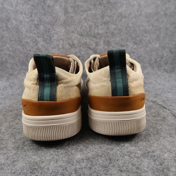 Toms Shoes Mens 8.5 Sneaker Casual Travel Lite Trainer Comfort Walking Lace Up - Picture 5 of 11